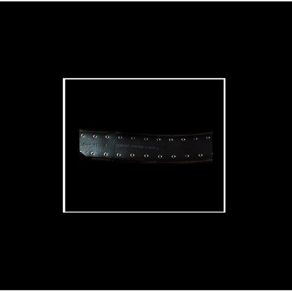 New Rare & Unique Top Grade Genuine Leather Authentic Hand-crafted E.Armani Belt